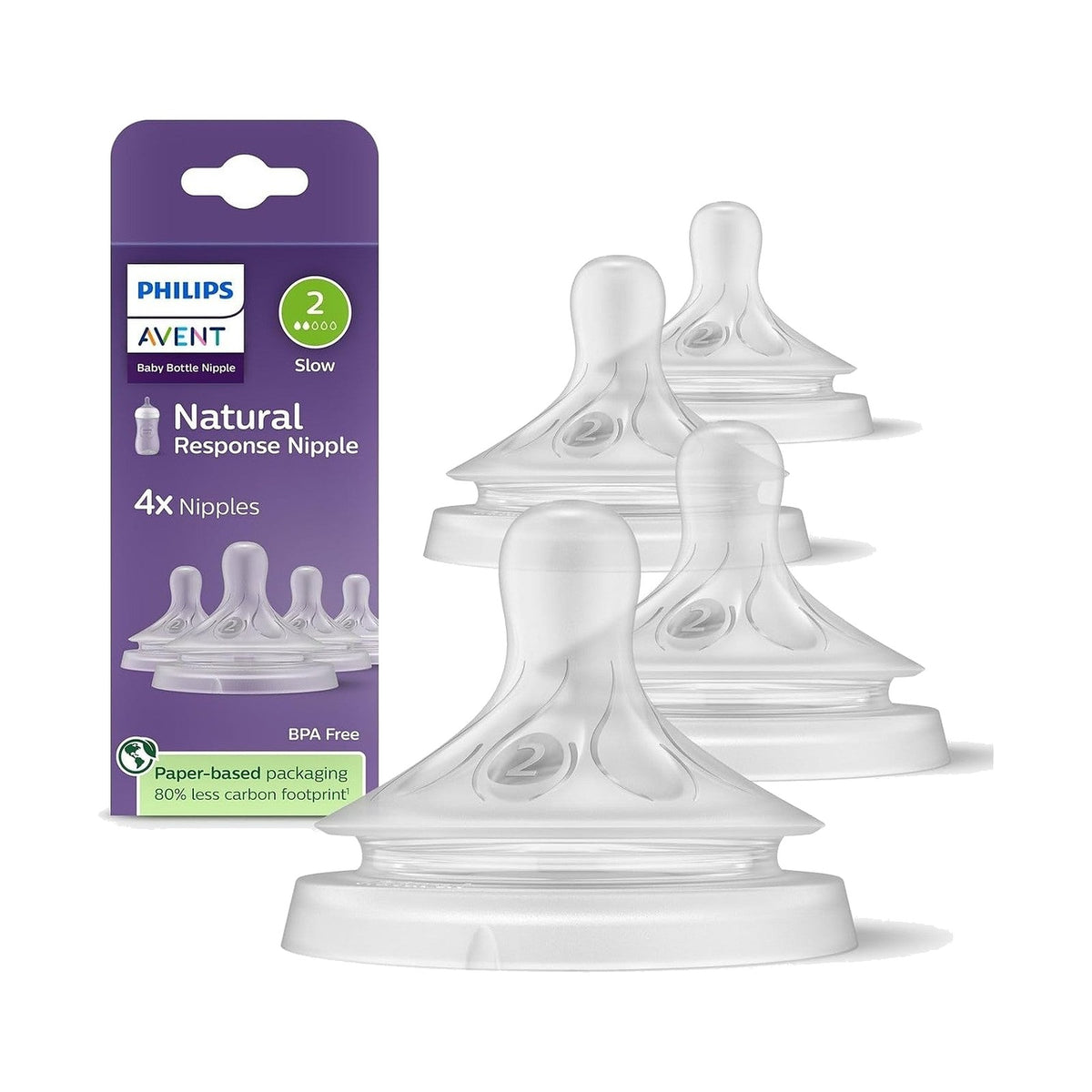 Philips Avent Natural Response tétines de rechange, lot de 2