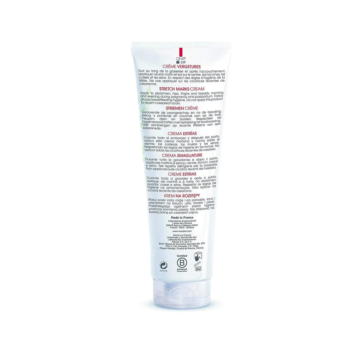 Mustela Maternité crème de massage vergetures