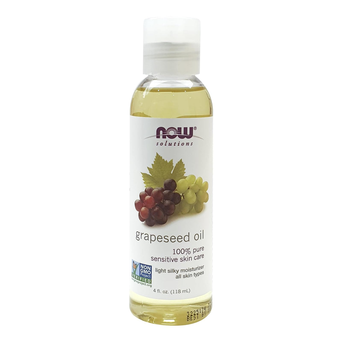 NOW Solutions huile de pépins de raisin pure 118 ml