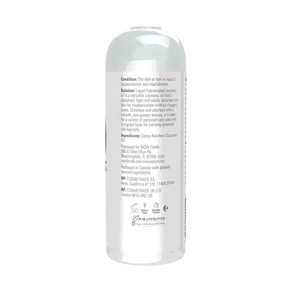 NOW Solutions huile de coco fractionnée