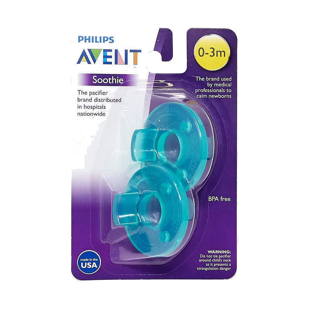 Philips Avent Soothie tétines silicone lot de 2, 0 à 3 mois