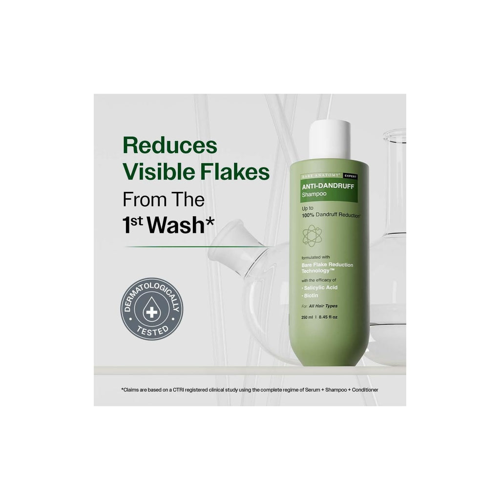 Bare Anatomy shampooing antipelliculaire 250 ml