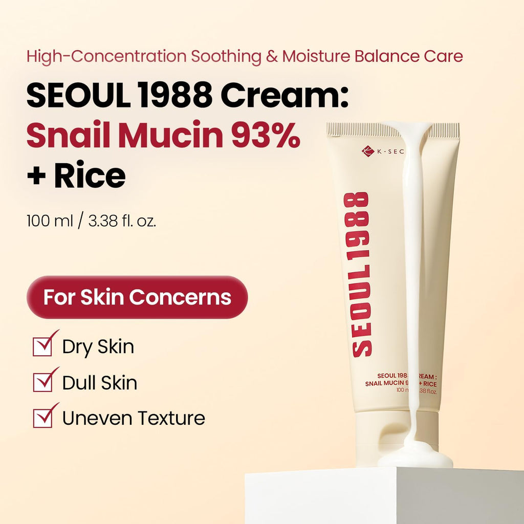 K-Secret Seoul 1988 crème à la mucine d'escargot 93 %, 100 ml · photo 3