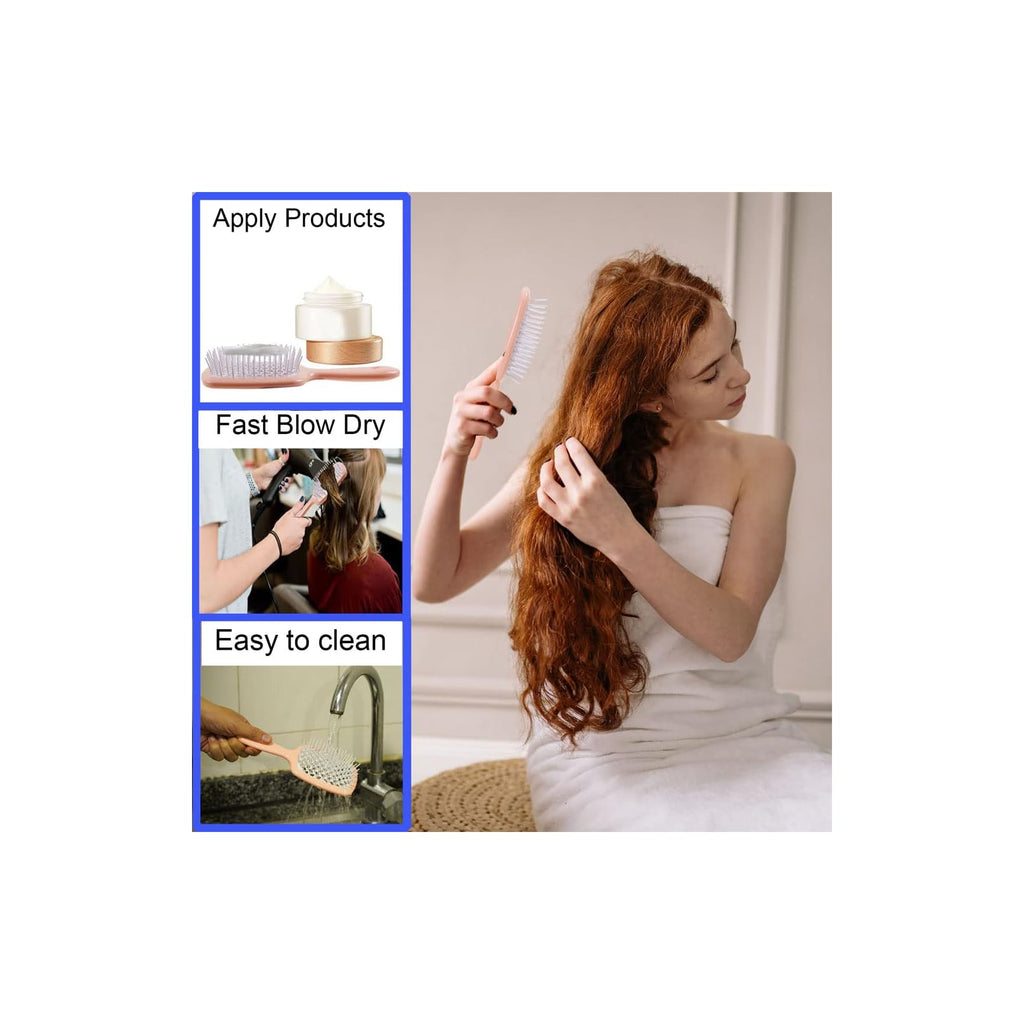 Brosse démêlante ajourée