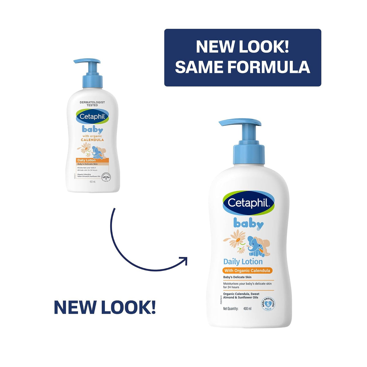 Cetaphil Baby lotion quotidienne calendula bio