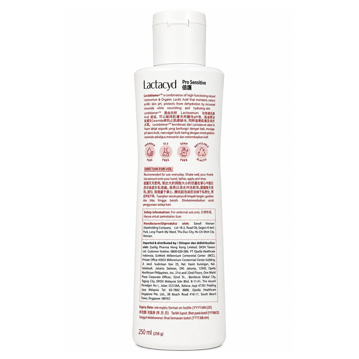 Lactacyd soin nettoyant intime quotidien