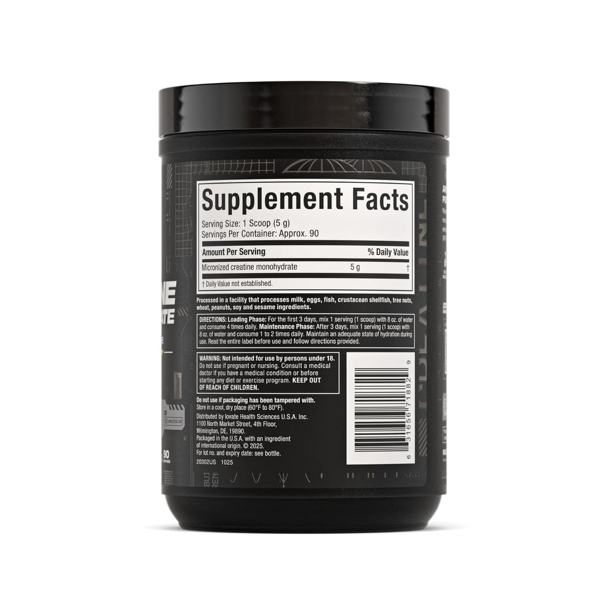 MuscleTech Platinum créatine monohydrate, 450 g