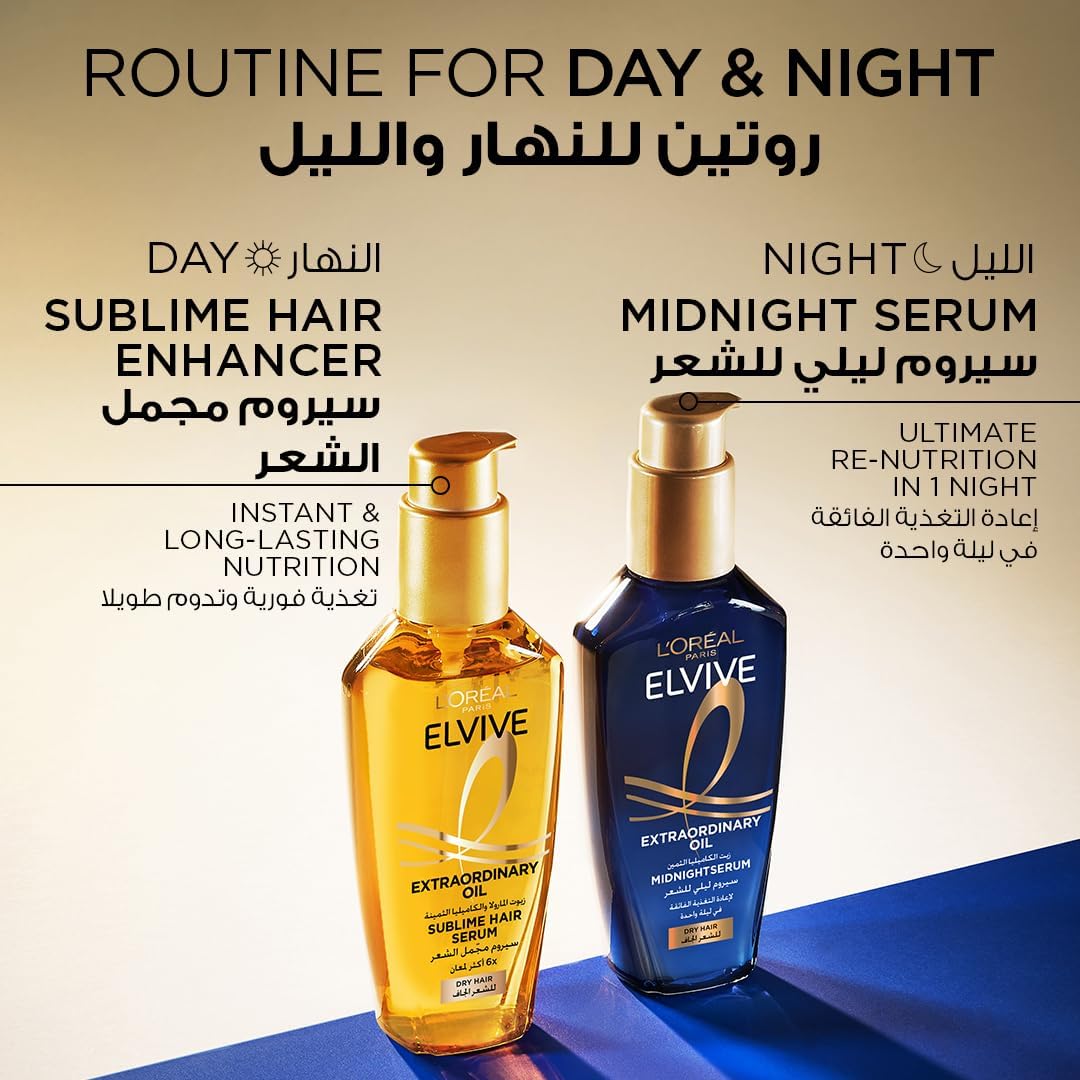 L'Oréal Paris Elvive Extraordinary Oil sérum de nuit 100 ml · photo 2