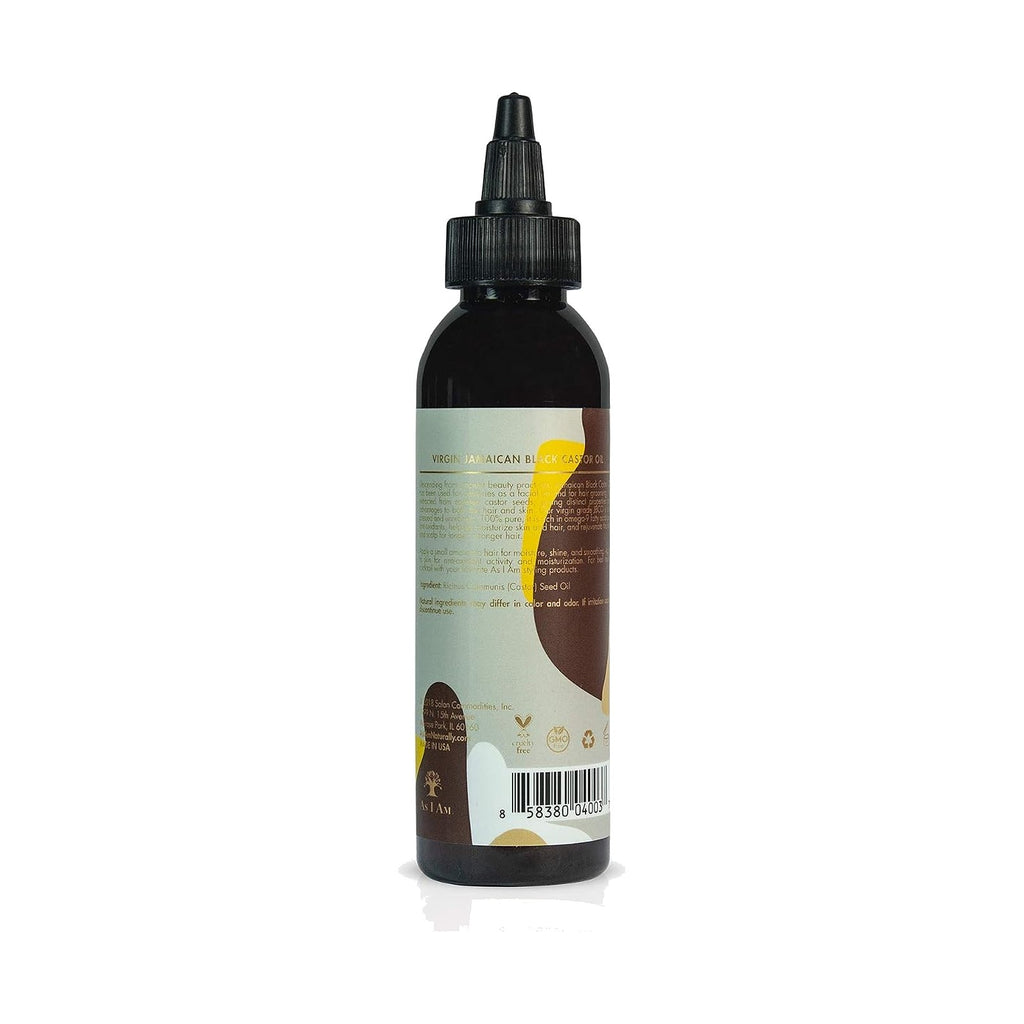 As I Am huile de ricin noire jamaïcaine vierge 118 ml