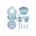 PandaEar set repas en silicone, 9 pièces