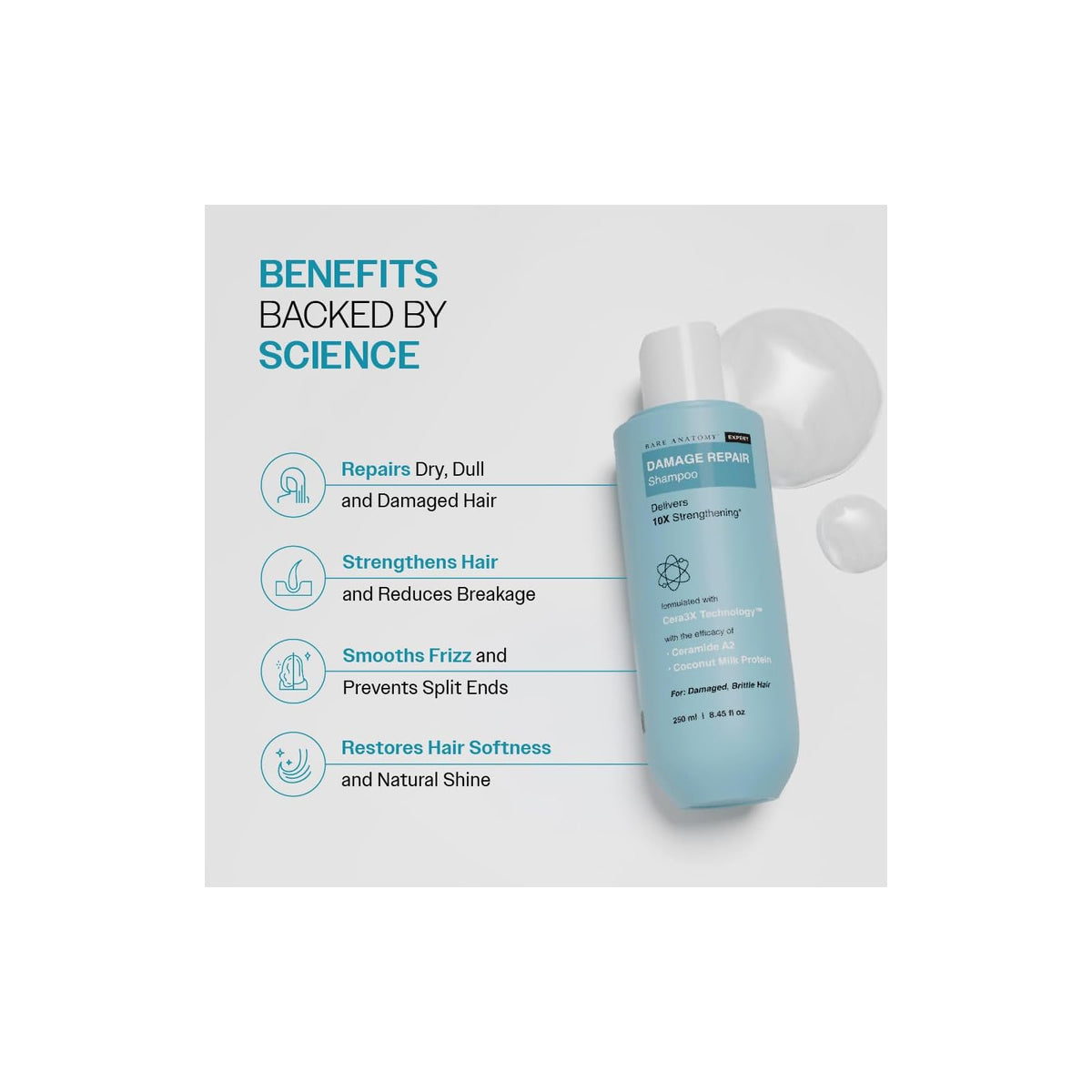 Bare Anatomy Expert Damage Repair shampooing réparateur 250 ml