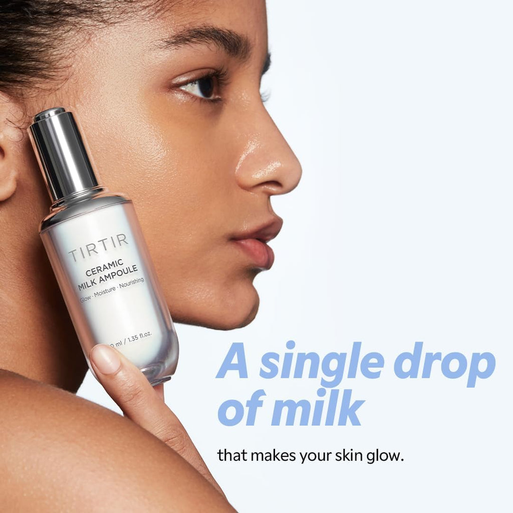 TIRTIR Ceramic Milk Ampoule sérum hydratant aux céramides, 30 ml