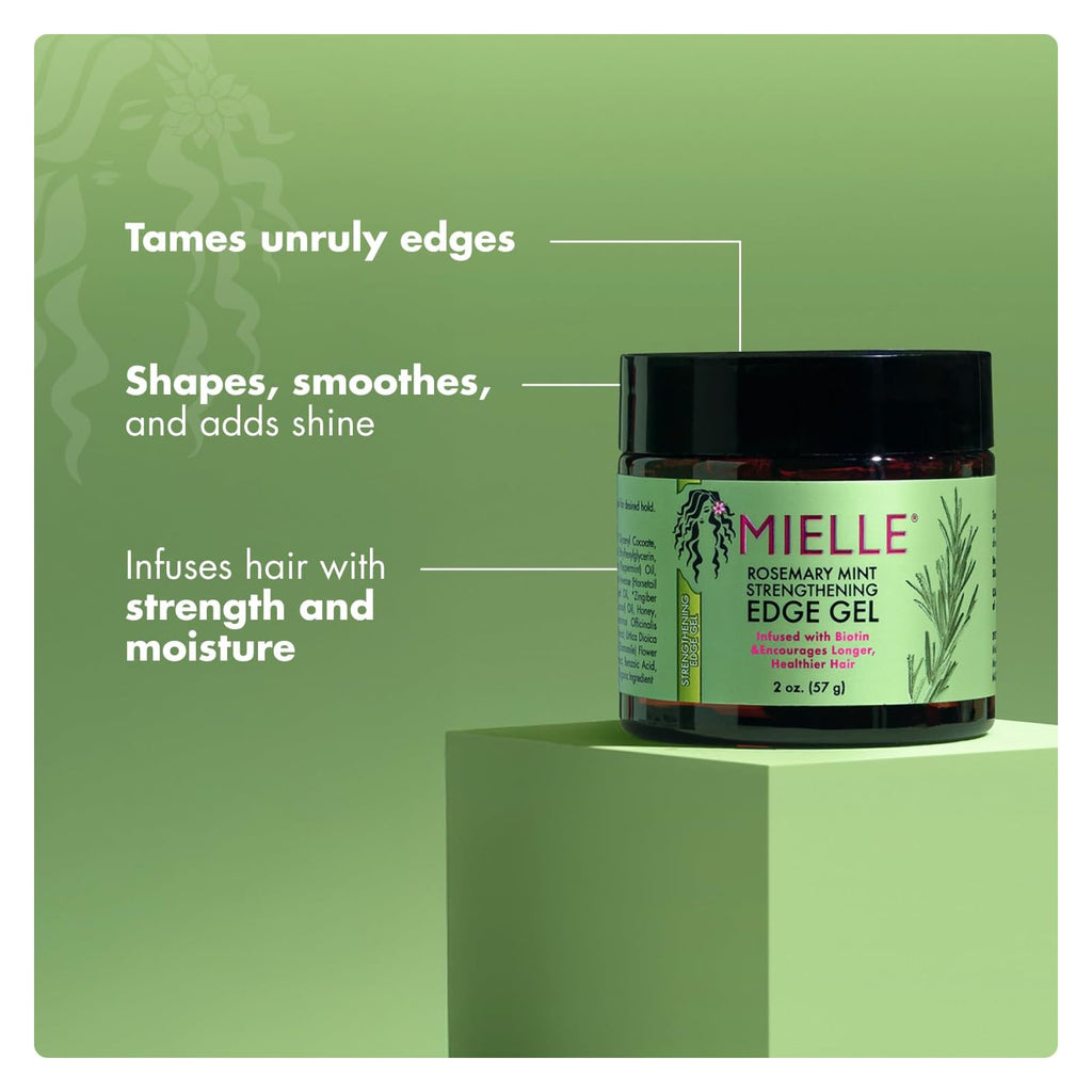 Mielle gel pour bords fortifiant romarin et menthe 57 g