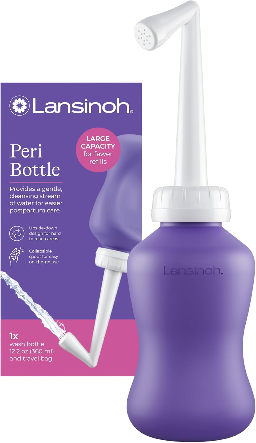 Lansinoh flacon périnéal post-partum 360 ml