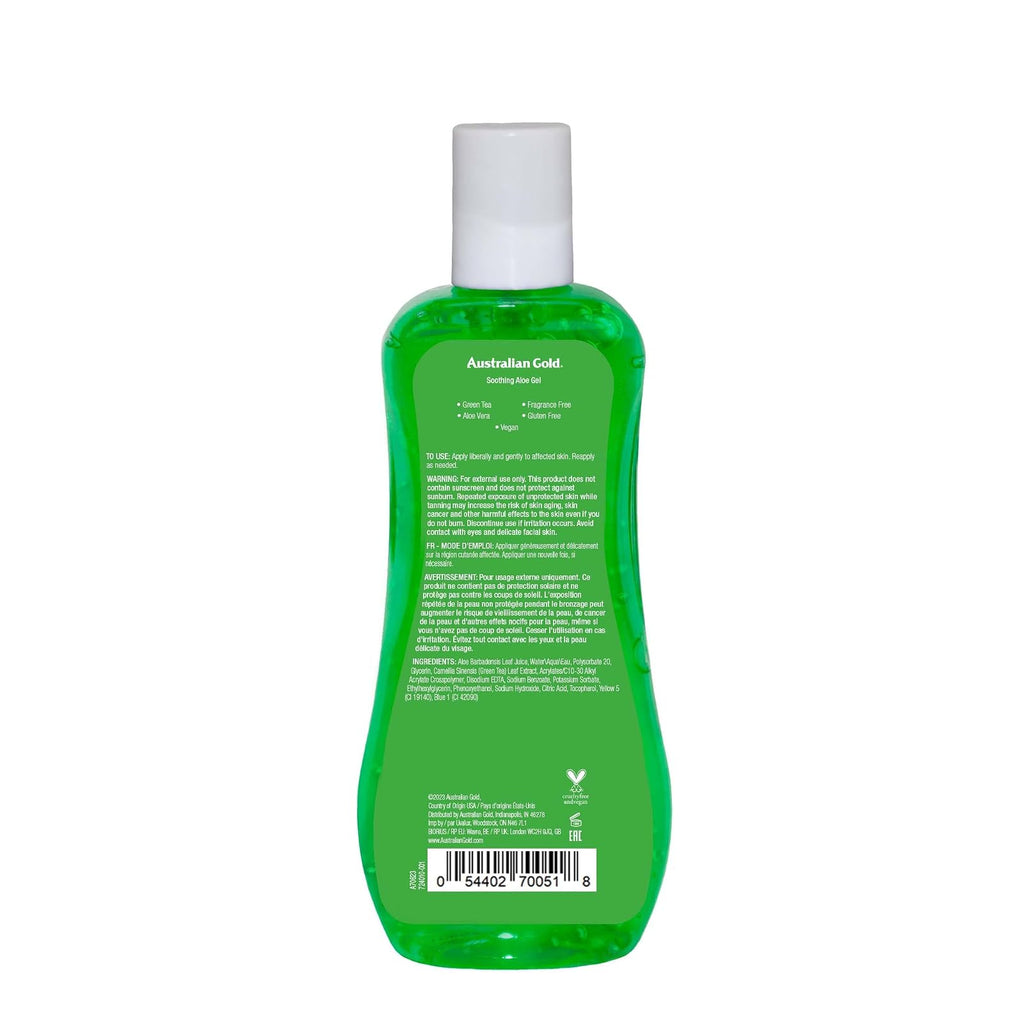 Australian Gold gel après-soleil apaisant à l'aloe vera 237 ml