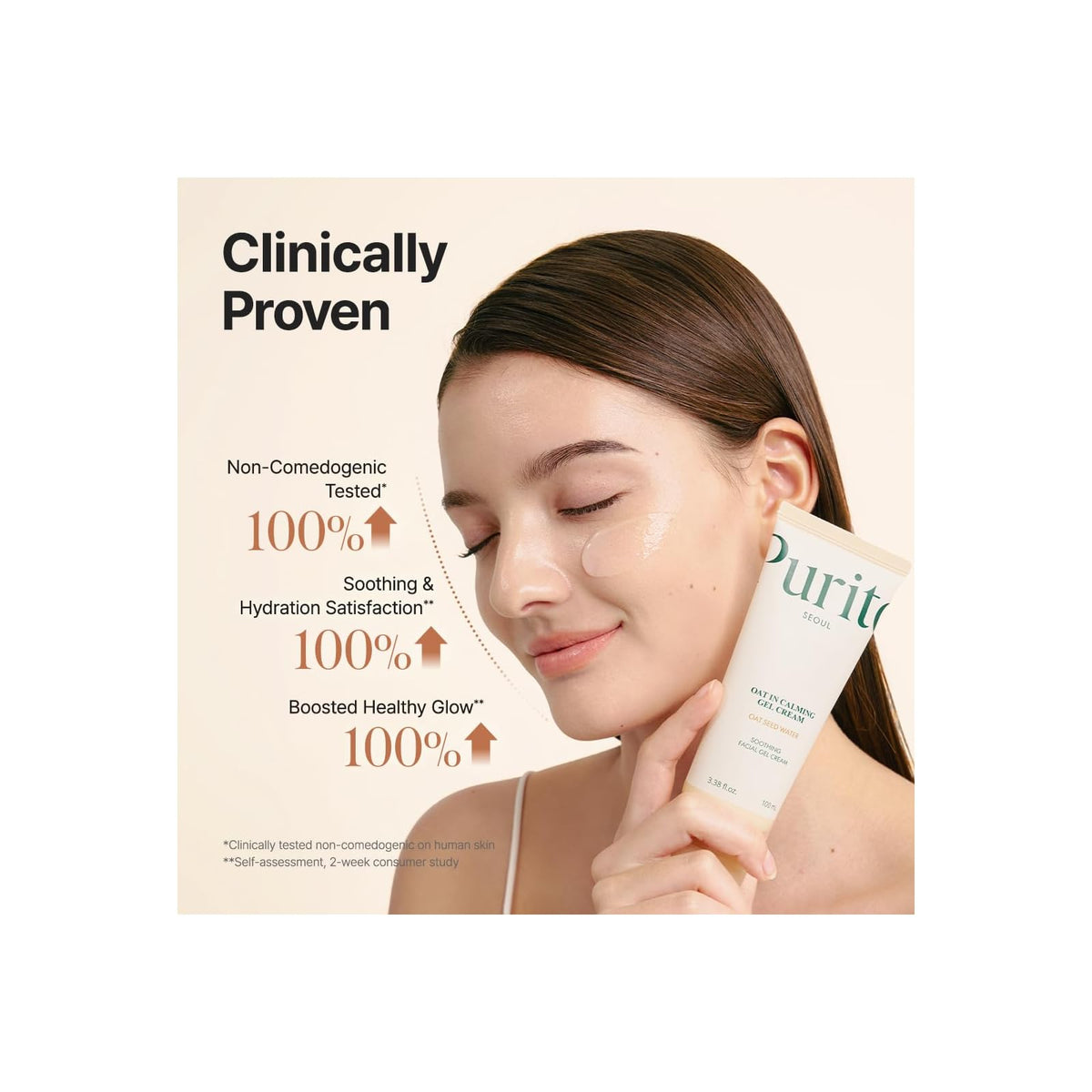 Purito Oat-in gel-crème apaisant, 100 ml
