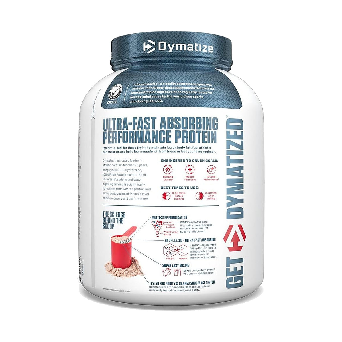 Dymatize ISO100 isolat de whey