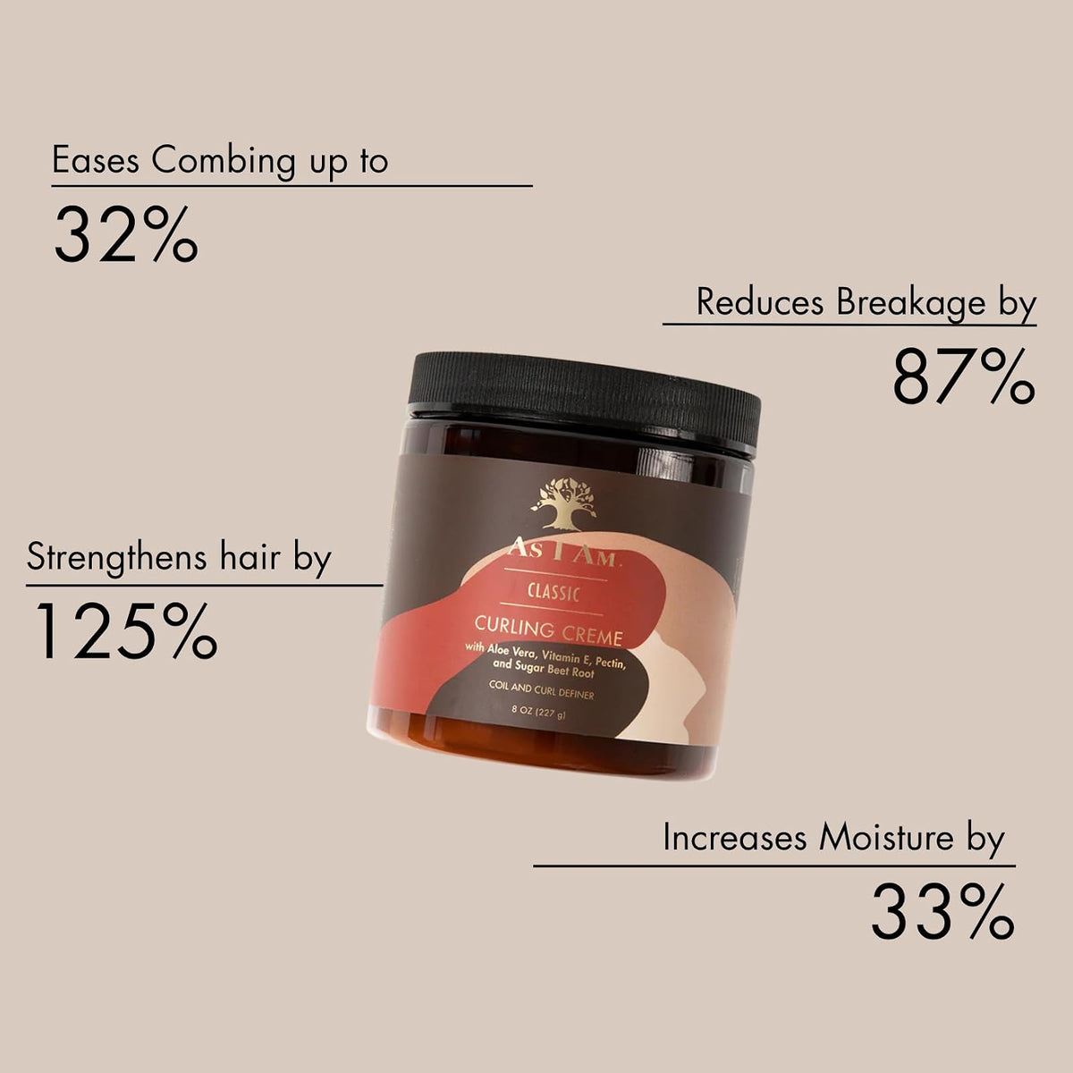 As I Am Curling Creme crème définissante 227 g