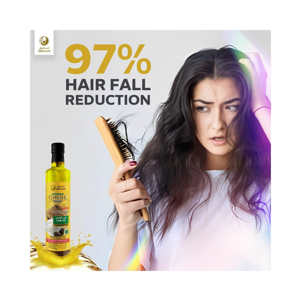 Amalico huile de chébé et beurre de karité 130 ml