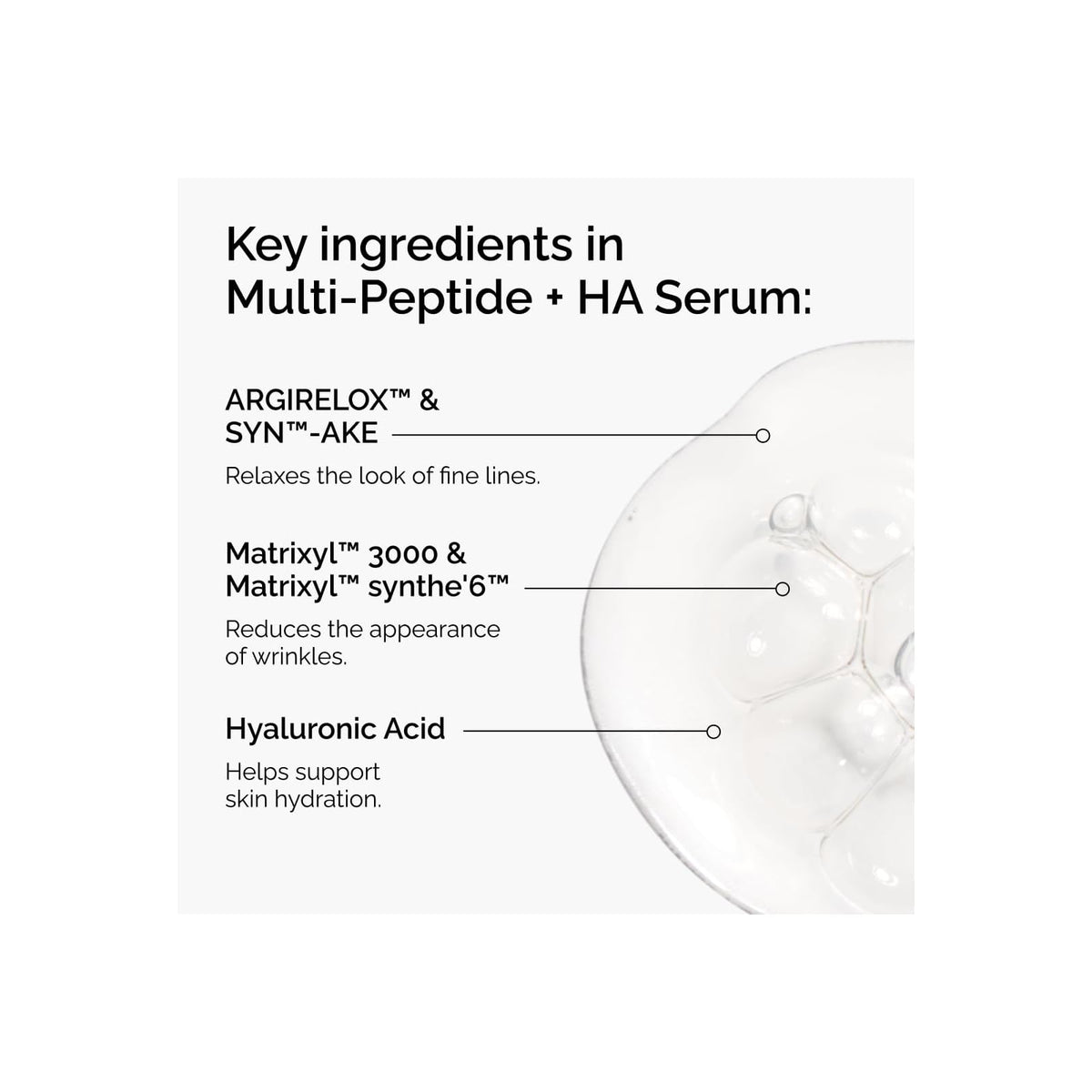 The Ordinary Multi-Peptide + HA sérum 30 ml