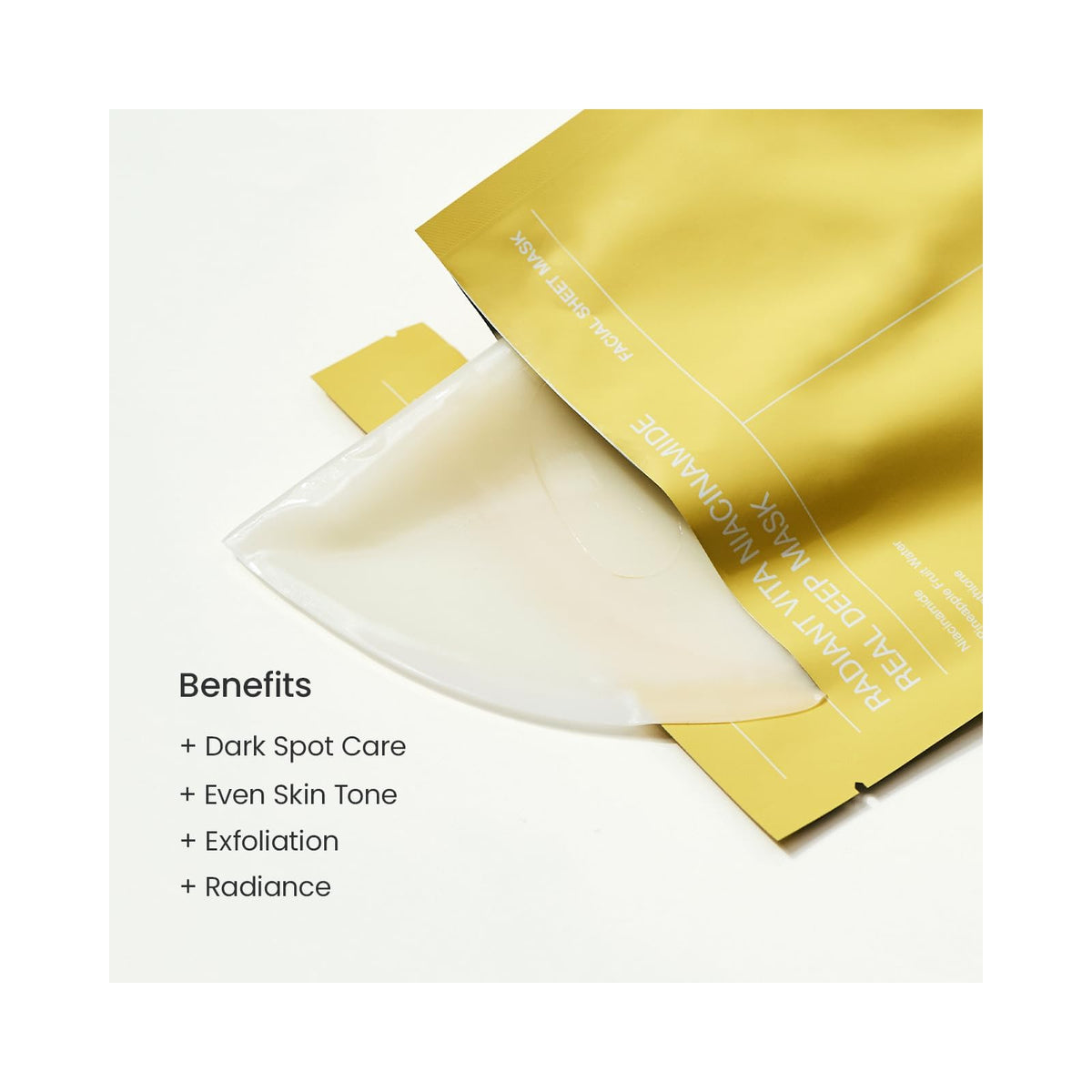 Biodance Radiant Vita C Niacinamide masque de nuit éclat, 4 masques