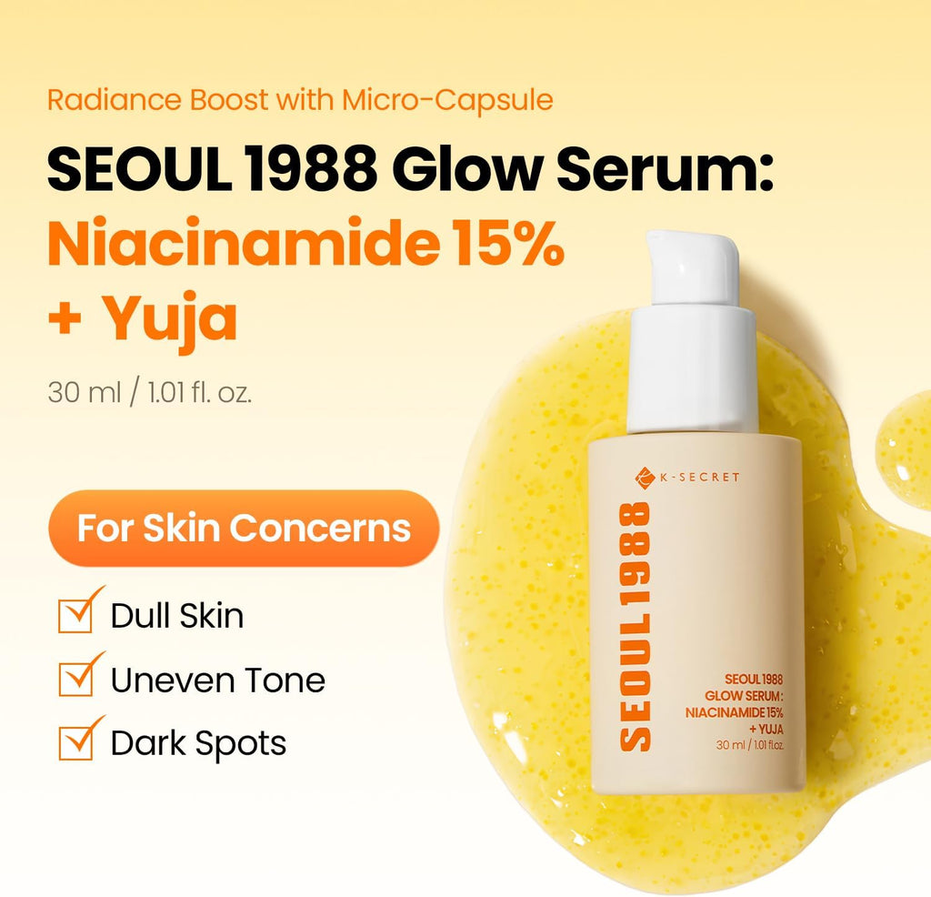 K-Secret Seoul 1988 Glow sérum niacinamide 15 % et yuja, 30 ml · photo 3