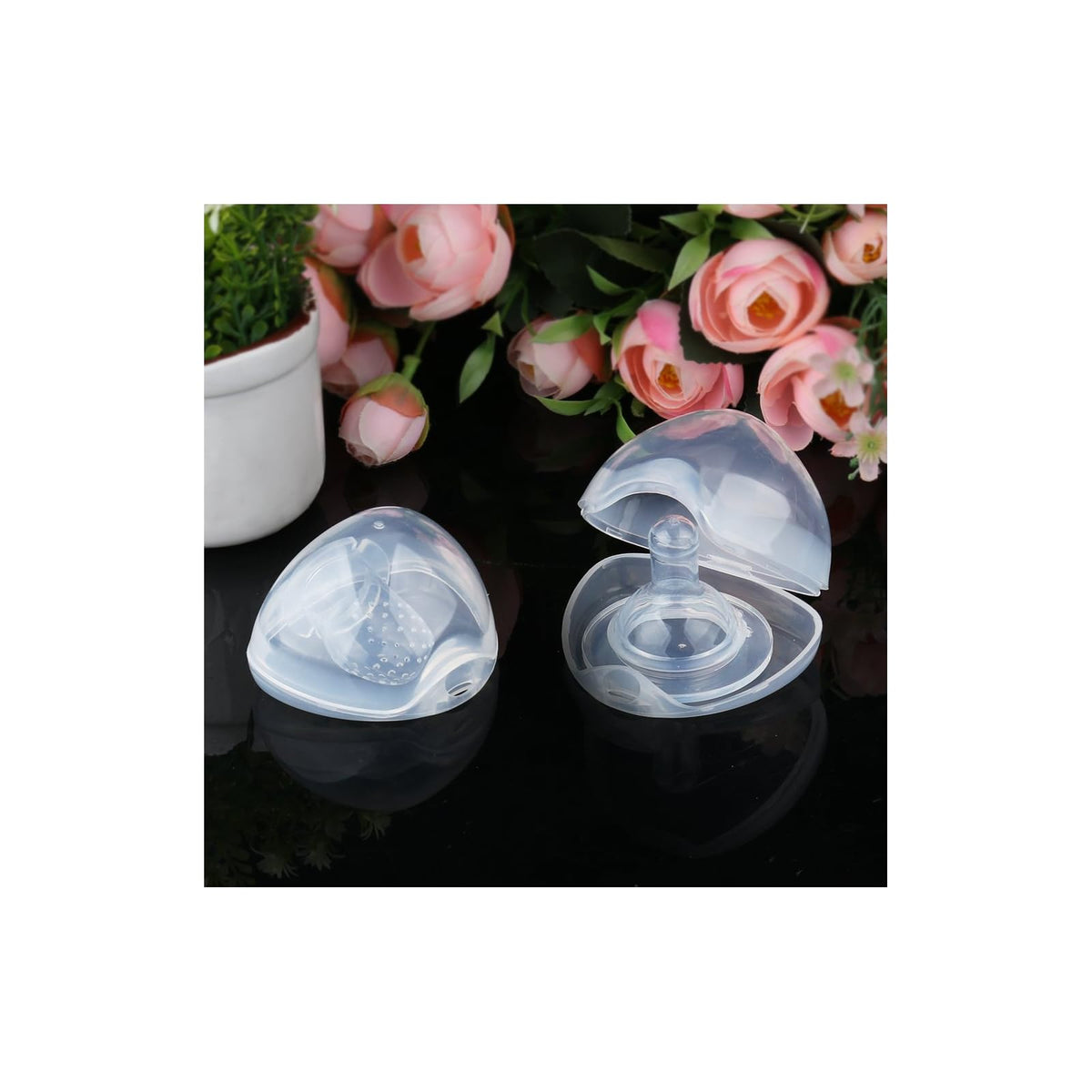 Accmor boîte à tétines, lot de 2