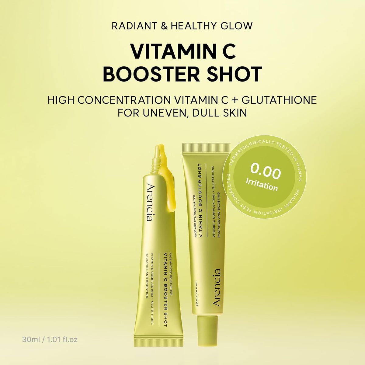 Arencia Vitamin C Booster Shot sérum, 30 ml