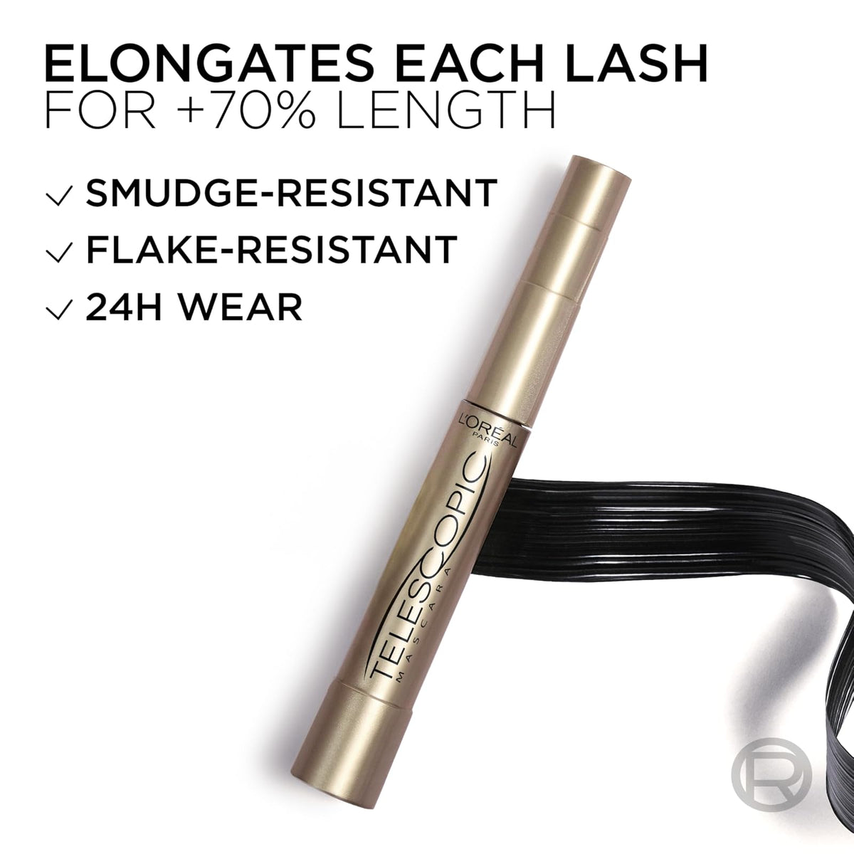 L'Oréal Paris Telescopic mascara allongeant noir