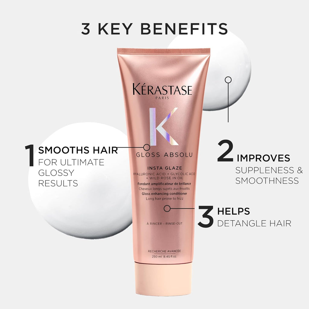 Kérastase Gloss Absolu Insta-Glaze après-shampooing brillance anti-frisottis 250 ml