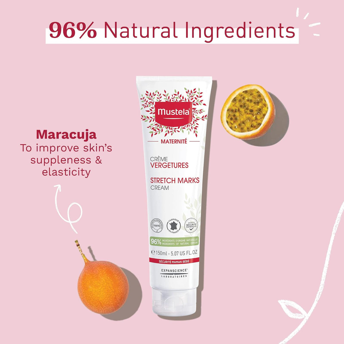 Mustela Maternité crème de massage vergetures