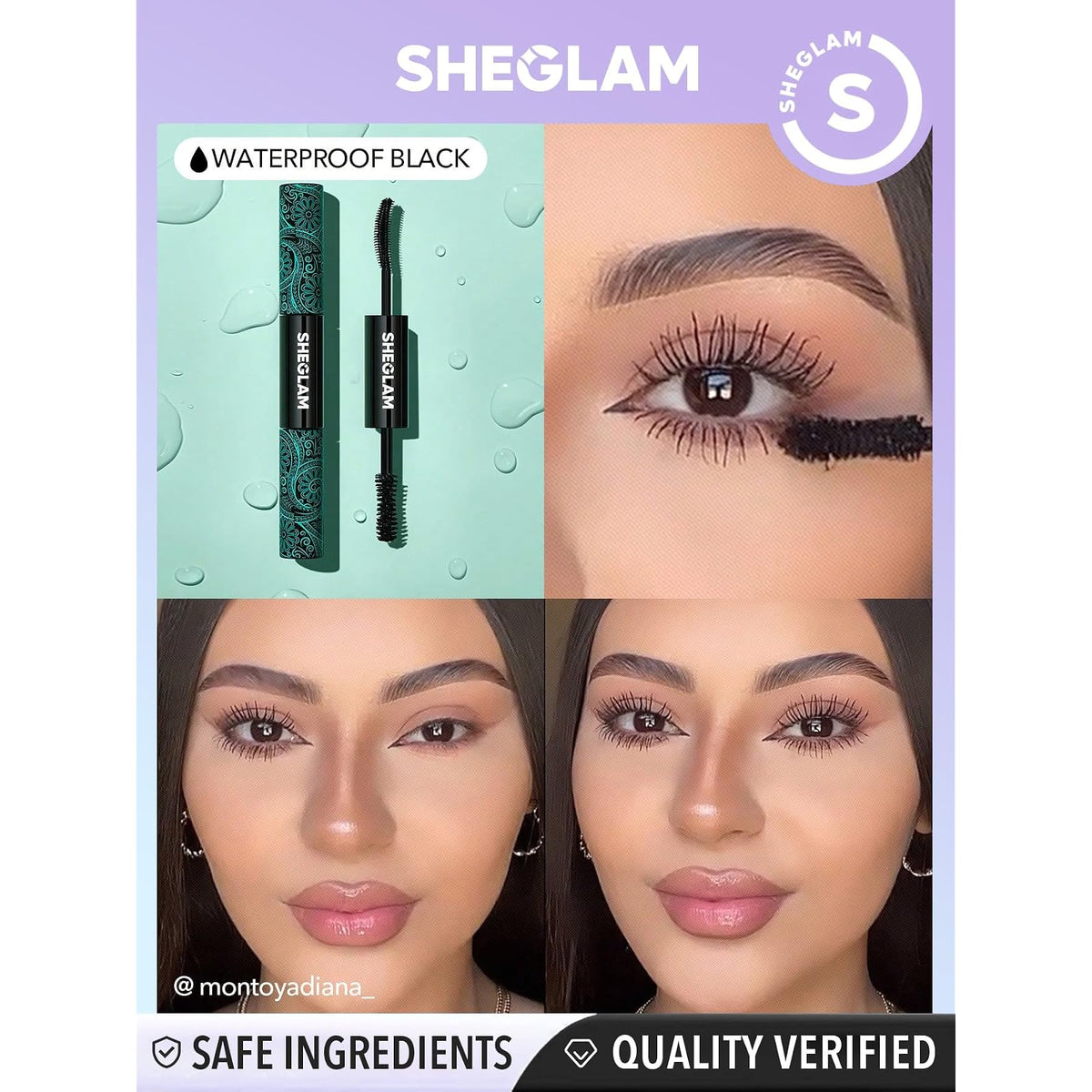 SHEGLAM Mascara 2 en 1 volume et longueur waterproof · photo 4