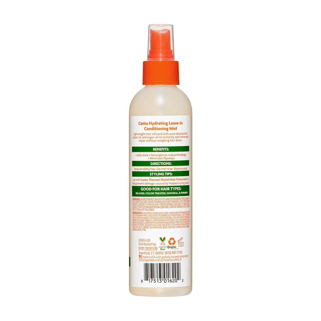 Cantu Hydrating brume sans rinçage 237 ml