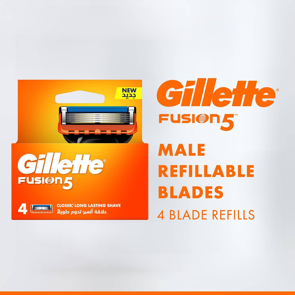 Gillette Fusion5 rasoir homme + 4 lames