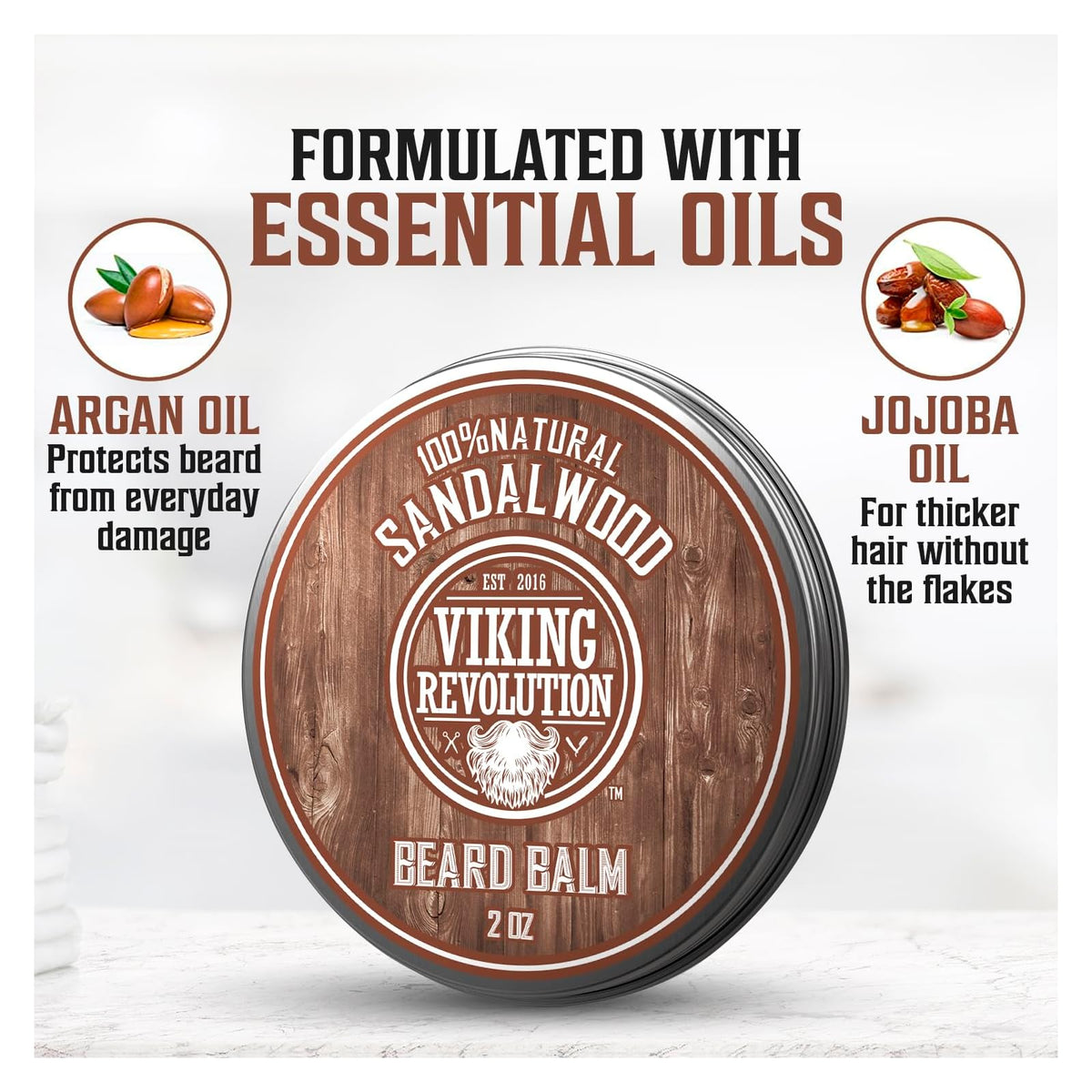 Viking Revolution baume à barbe santal 57 g