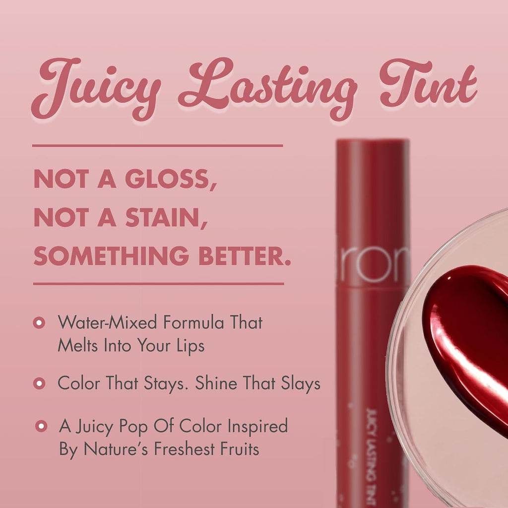 rom&nd Juicy Lasting Tint tint à lèvres juteux, 5,5 g