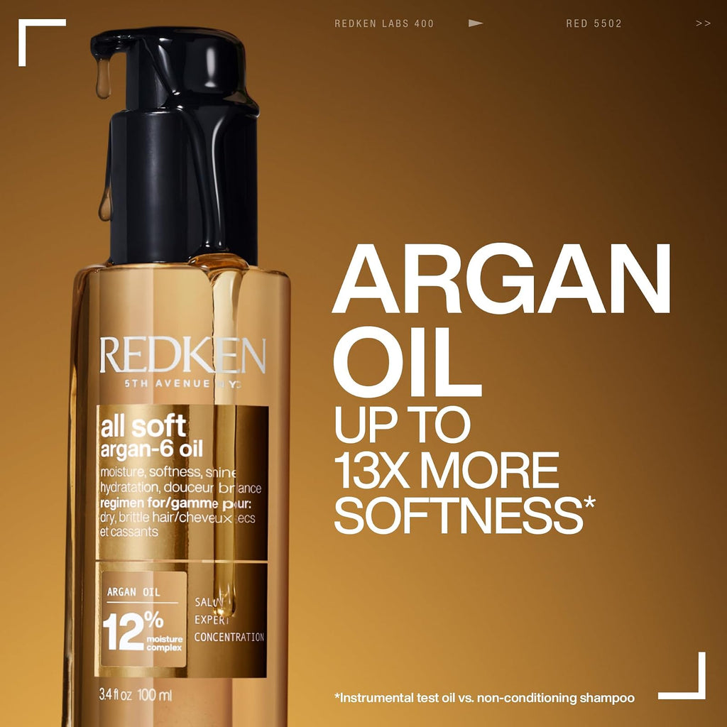 Redken All Soft huile Argan-6 100 ml