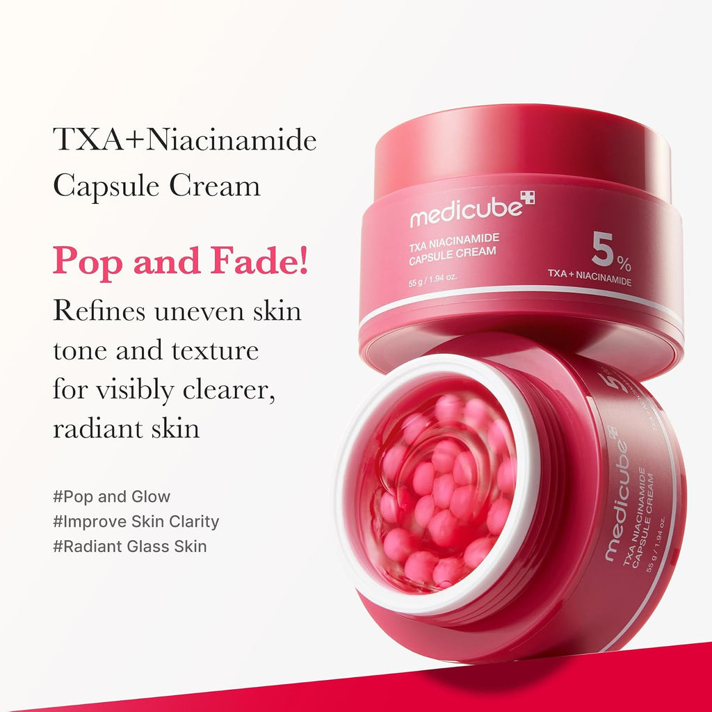 Medicube TXA Niacinamide crème à capsules, 55 g