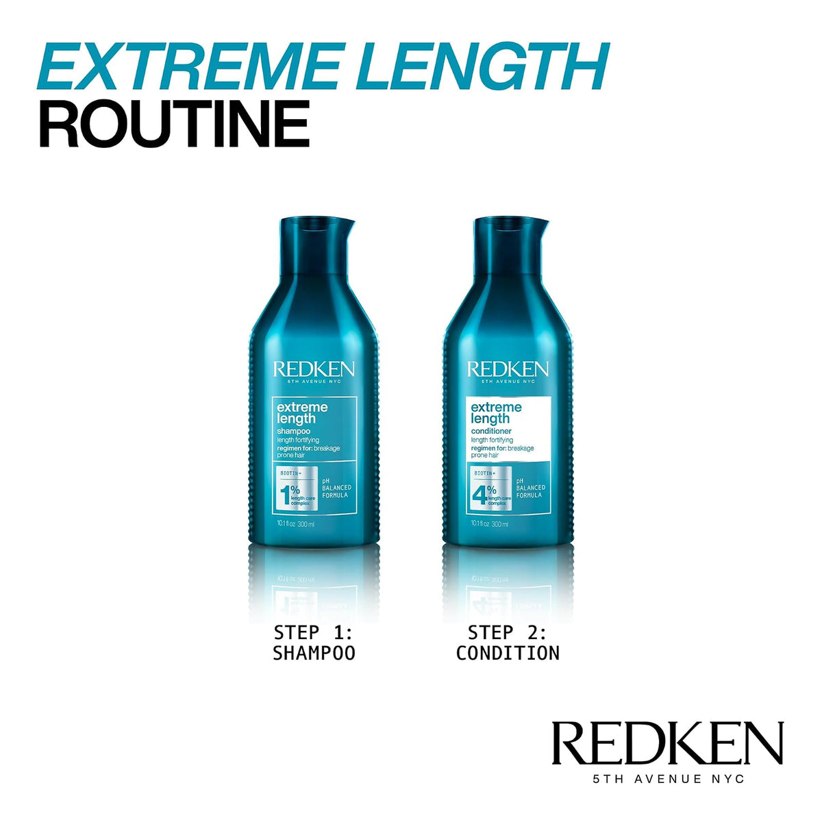Redken Extreme Length shampooing à la biotine 300 ml