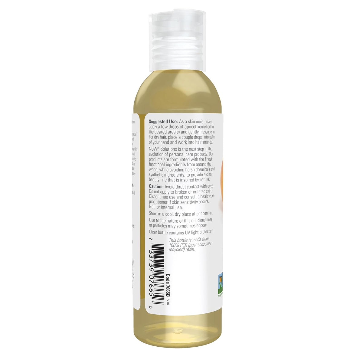 NOW Solutions huile de noyau d'abricot pure