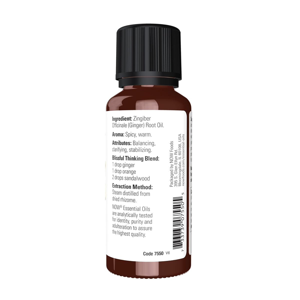 NOW Solutions huile essentielle de gingembre
