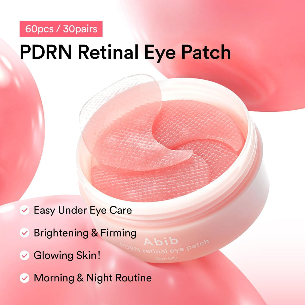 Abib PDRN Retinal patchs contour des yeux, 60 patchs