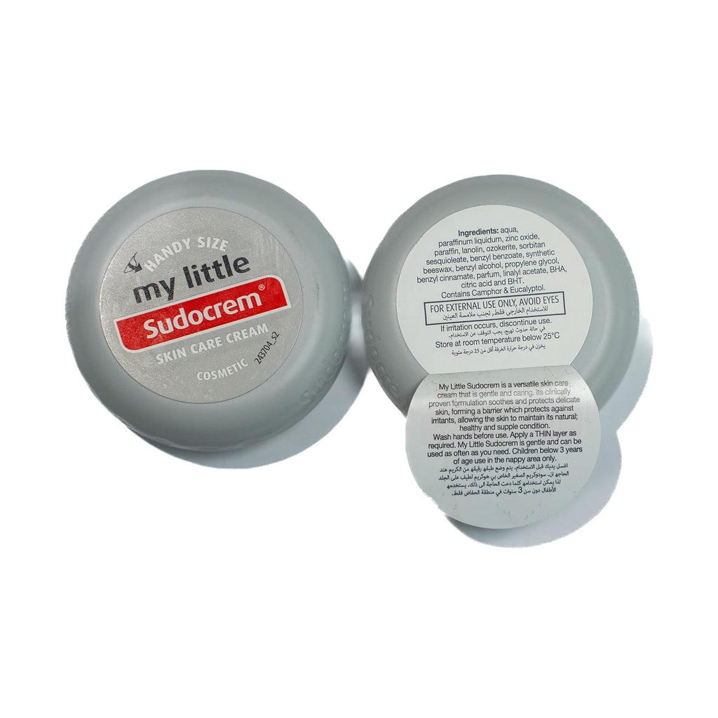 Sudocrem crème apaisante pour le siège de bébé, format mini 22 g