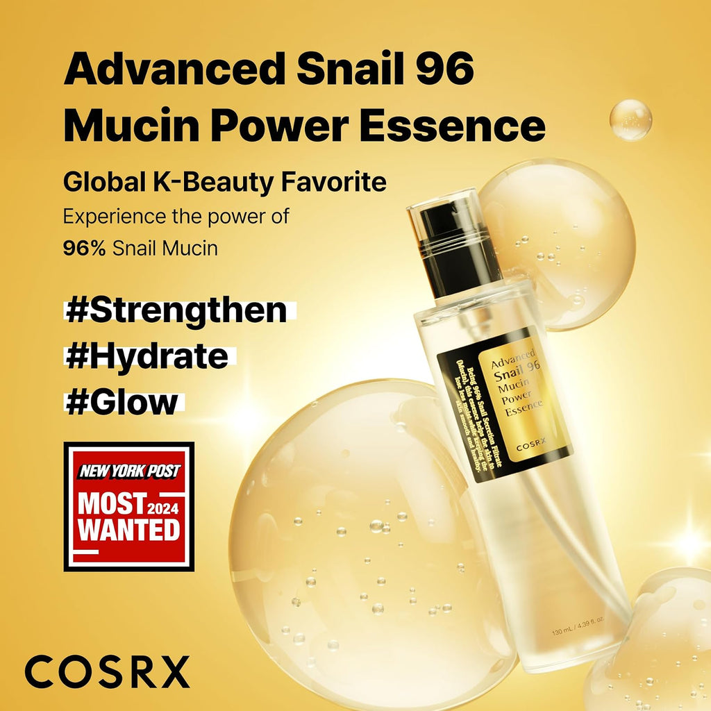COSRX Advanced Snail 96 Mucin essence réparatrice, 100 ml