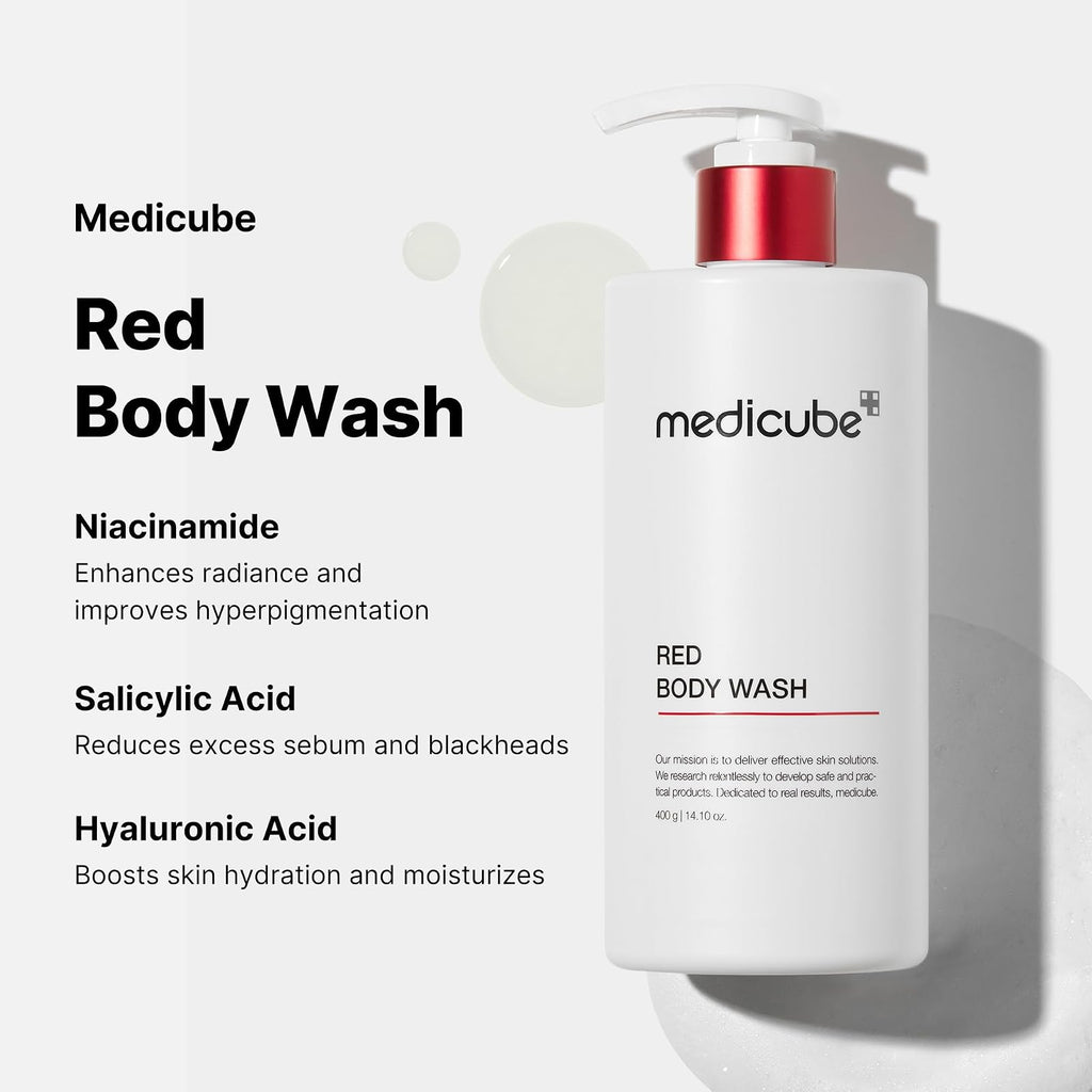 Medicube Red Acne Body Wash 2.0 gel douche, 400 g