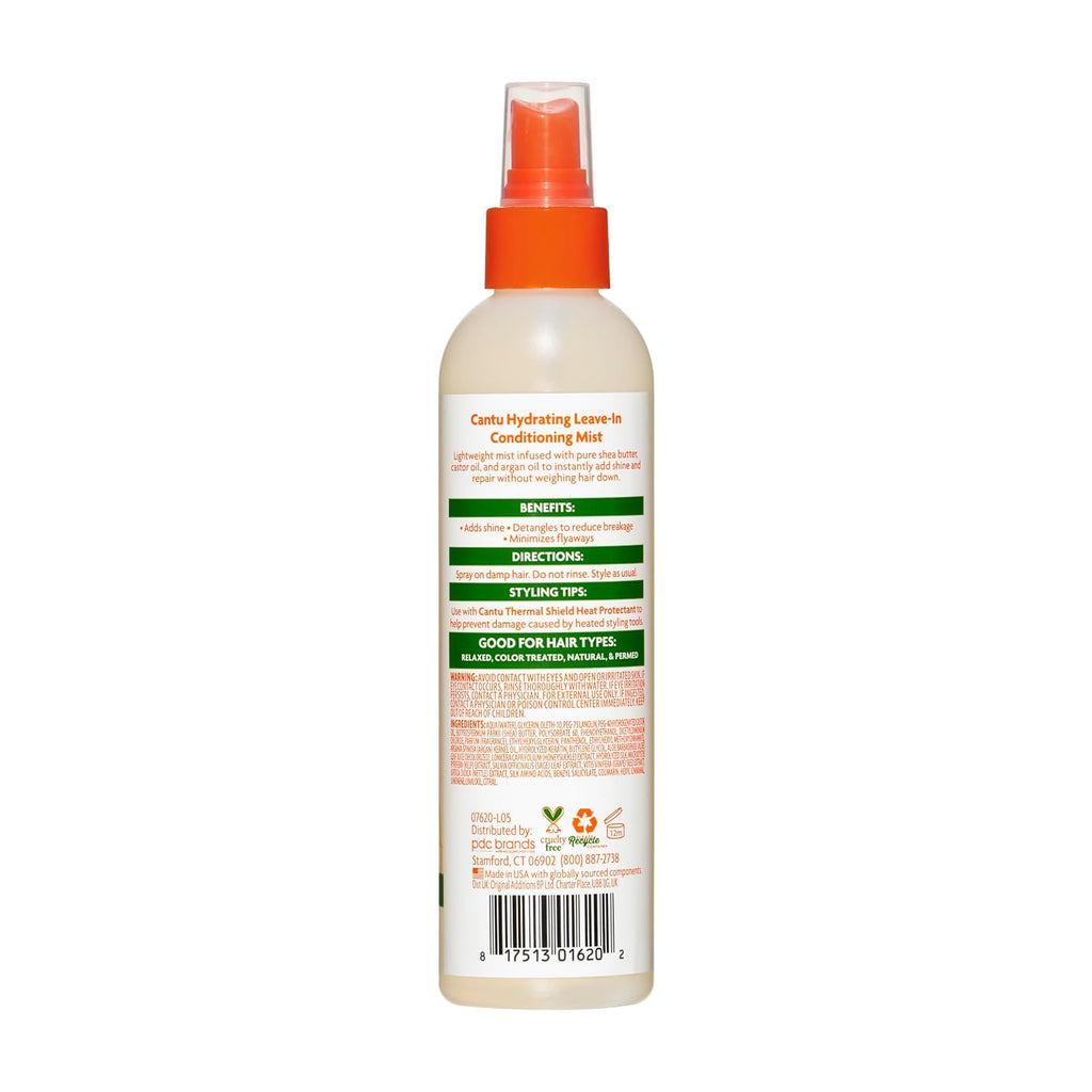 Cantu Hydrating brume sans rinçage 237 ml