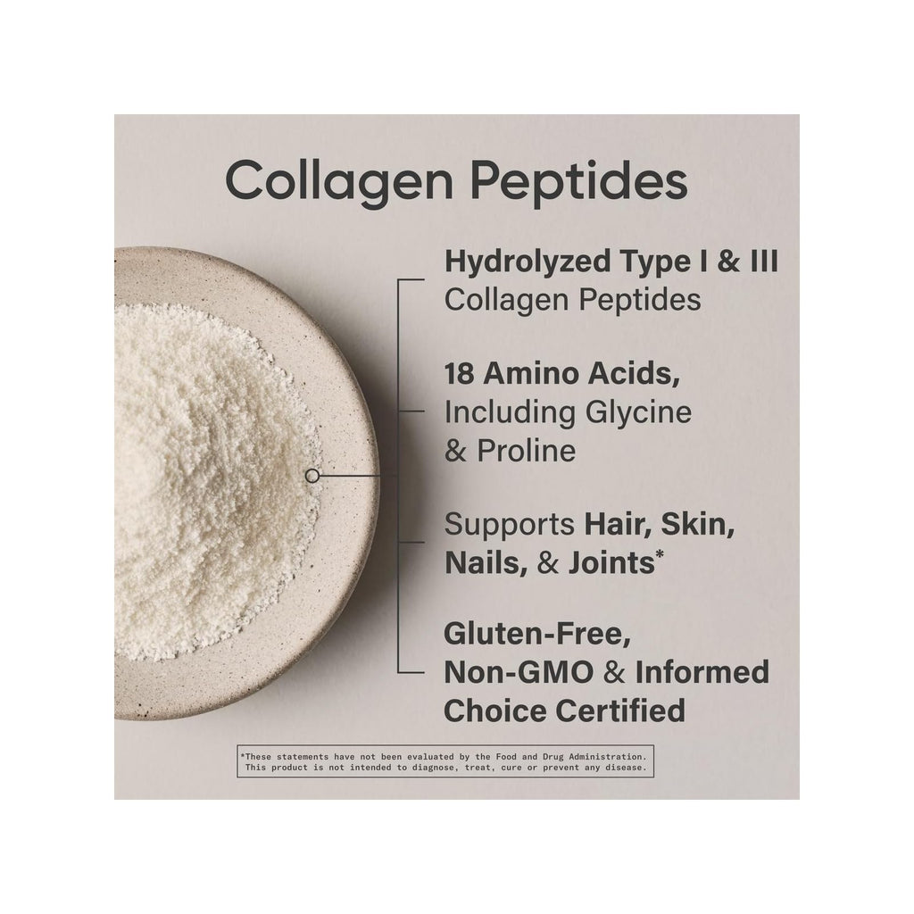 Sports Research peptides de collagène nature, 110 g