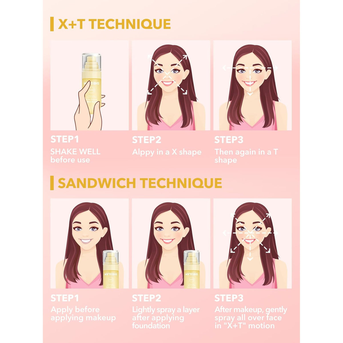 SHEGLAM Matte Fresh Spray fixateur · photo 4