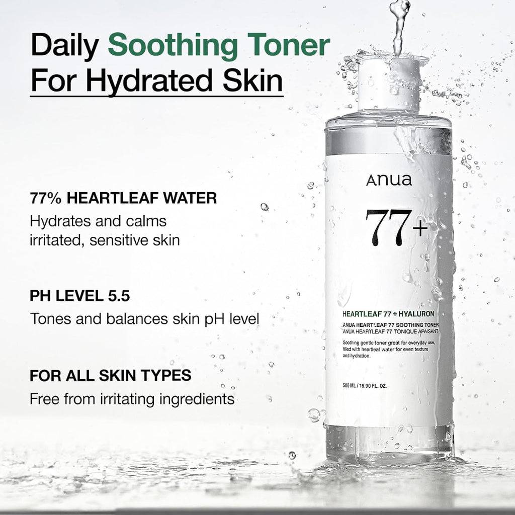 Anua Heartleaf 77 toner apaisant, 250 ml