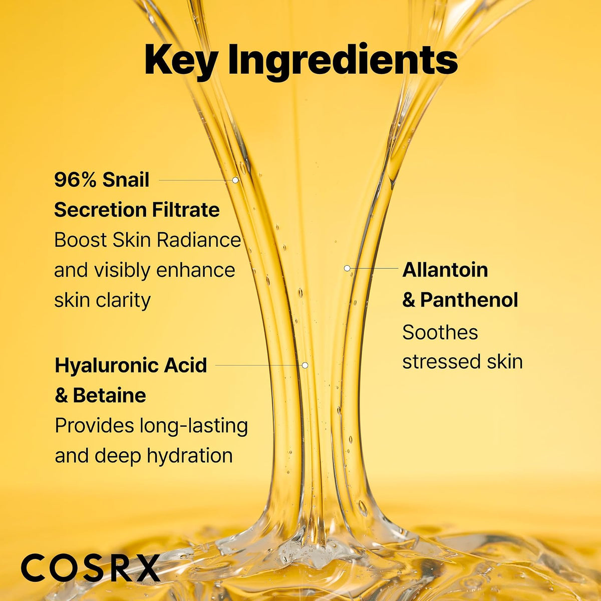 COSRX Advanced Snail 96 Mucin essence réparatrice, 100 ml
